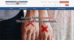 Desktop Screenshot of divorcetownusa.com